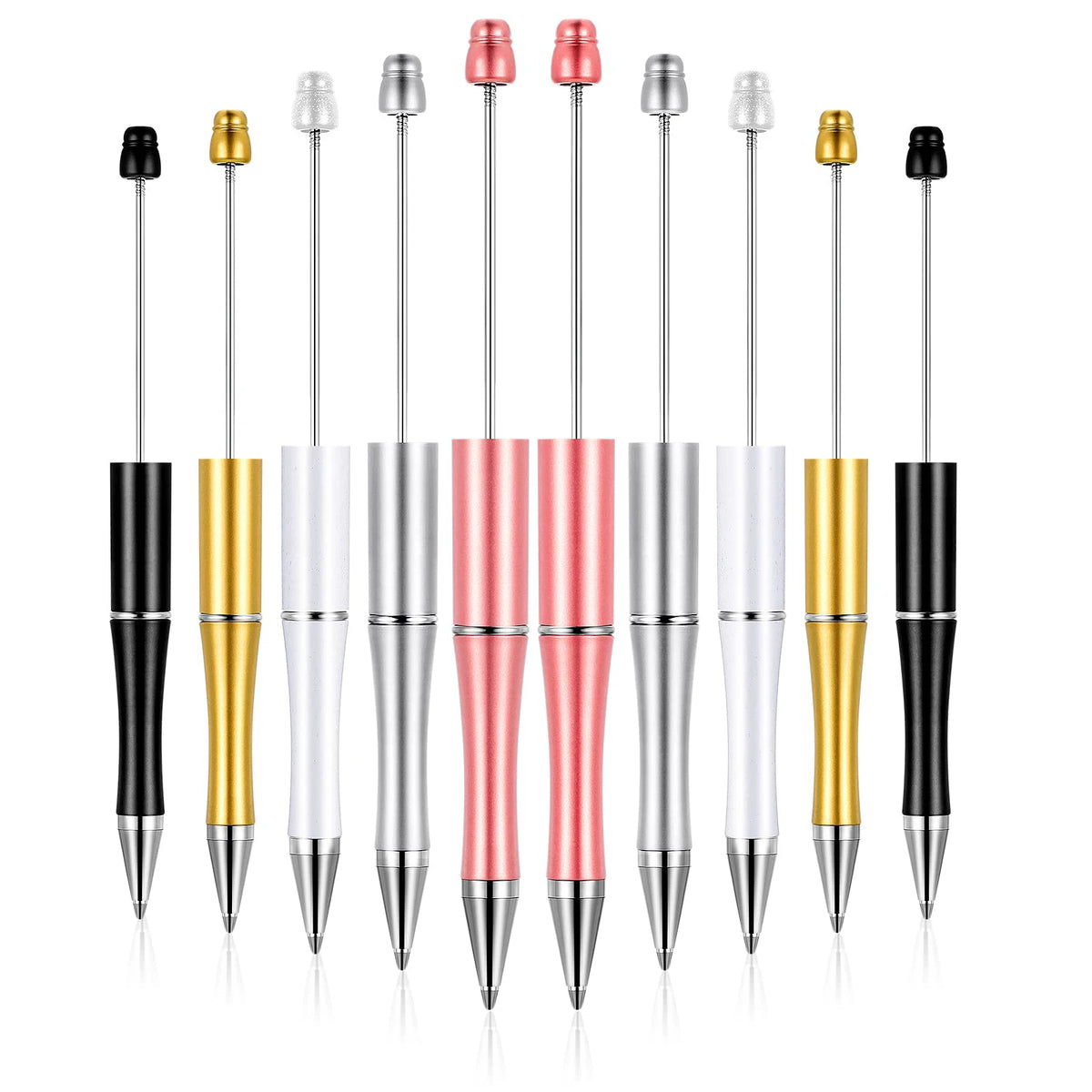 Creative Beaded Ballpoint Pens — DIY Printable Set