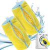 Mesh Shoe Wash Bag with Soft Fluff Lining