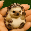 Sassy Animal Desktop Statue with Playful Gesture