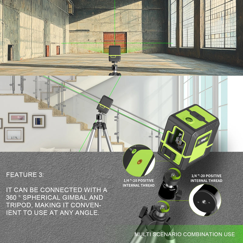 Self-Leveling Cross Line Laser Level