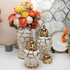 Nordic Ceramic Electroplated Tabletop Vase