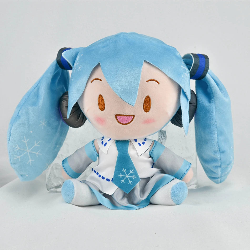 Hatsune Miku Plush Doll – Soft Kawaii Anime Figure, 20cm