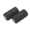 Premium Polyester Sewing Thread Set - 2 Spools of 500M in Black and White