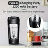 500ml Electric Protein Shaker Bottle
