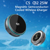 Magnetic Wireless Charger with Semiconductor Cooling and RGB Lights