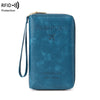 RFID-Blocking Travel Wallet with Wrist Strap