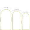Elegant Gold Balloon Arch Frame & Backdrop Stand