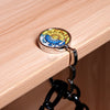 Portable Metal Purse Hook for Tables and Counters