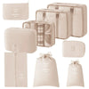 Mesh Travel Organizer Set with Shoe Bag