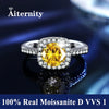 Adjustable Moissanite Ring with Tension Setting