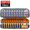 A collection of 20 mixed cute cartoon backpack goodie bags for kids party favors