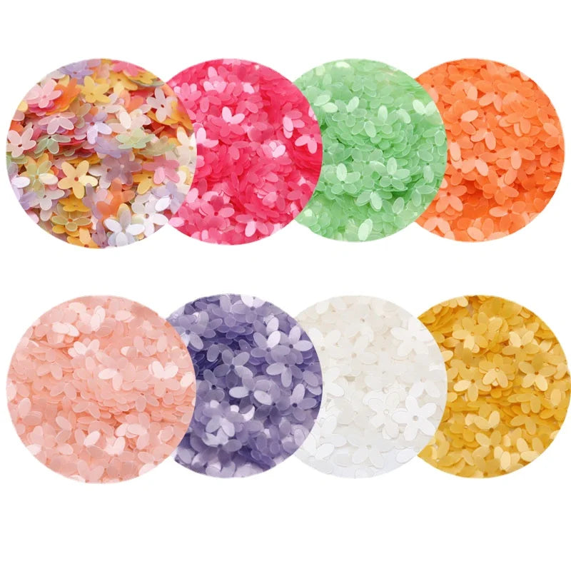 10mm Flower Sequin Craft Embellishments