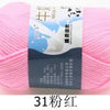 Milk Cotton Crochet Yarn – Soft, Durable Knitting Thread in 91 Colors