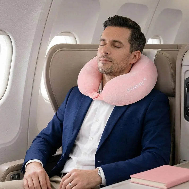 Ergonomisches U-förmiges Reise-Kopfkissen