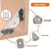 Stainless Steel Corner Brackets for Furniture Reinforcement