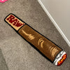 Cigarette-Shaped Soft Floor Mat for Bedroom & Living Room