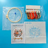 Fall Pumpkin Cross Stitch Kit for Adults with Embroidery Tools