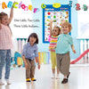 Interactive Alphabet & Number Learning Wall Chart for Toddlers