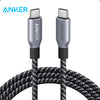 240W USB-C to USB-C Fast Charging Cable (3ft, Braided Nylon)