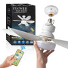 Modern LED Ceiling Fan Light with Remote Control