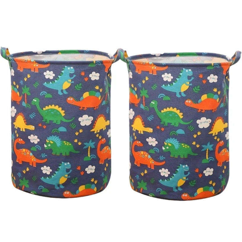 Foldable Fabric Laundry Basket with Handles