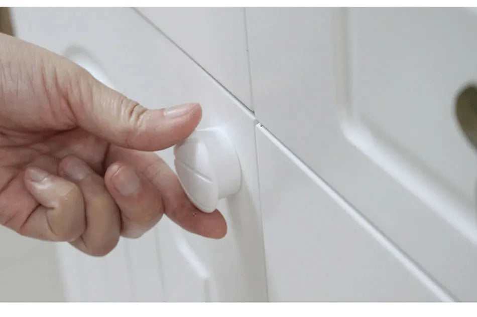 Magnetic Child Safety Cabinet Lock with Key