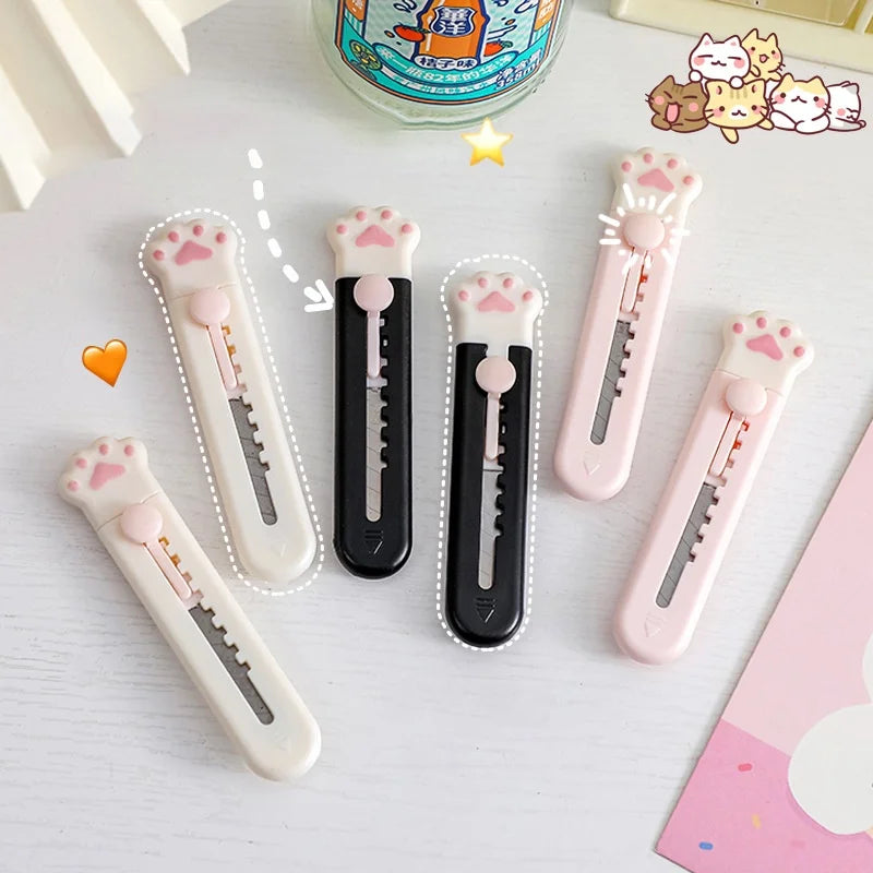 Cute Cat Paw Utility Knife