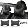 Breathable Mesh Car Headrest with Neck Support Pillow