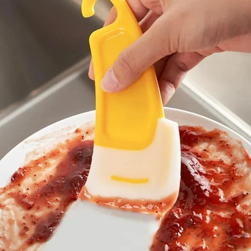 Soft Silicone Kitchen Cleaning Spatula