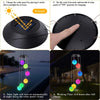 Solar-Powered Color-Changing Wind Chime
