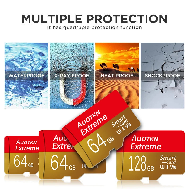 High-Speed Micro SD Memory Card with Adapter