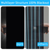 Portable Blackout Curtains with Easy-Cut Design for Any Window