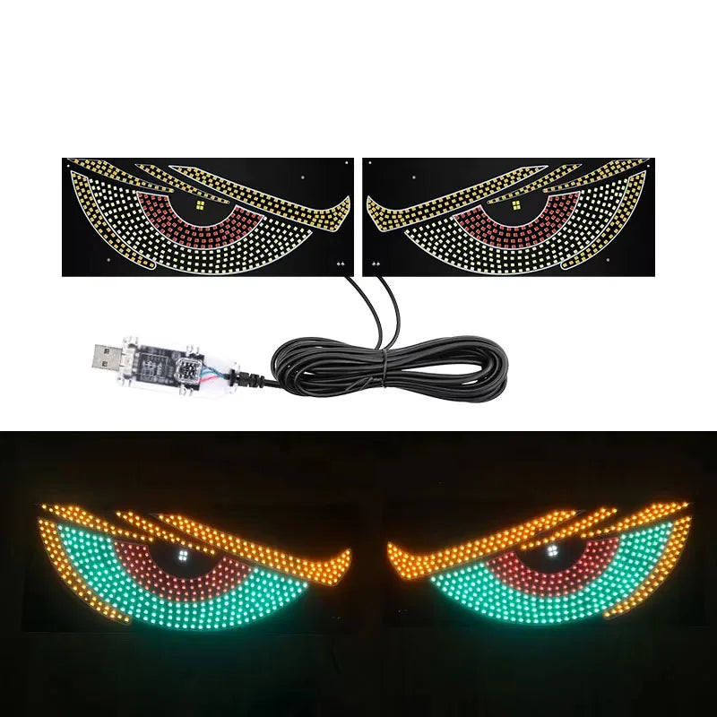 USB LED Demon Eye Decorative Light with 11 Dynamic Modes