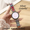 Colorful Resin & Metal Watch Band Strap