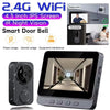 Wireless Video Doorbell with 4.3-Inch Display, Night Vision