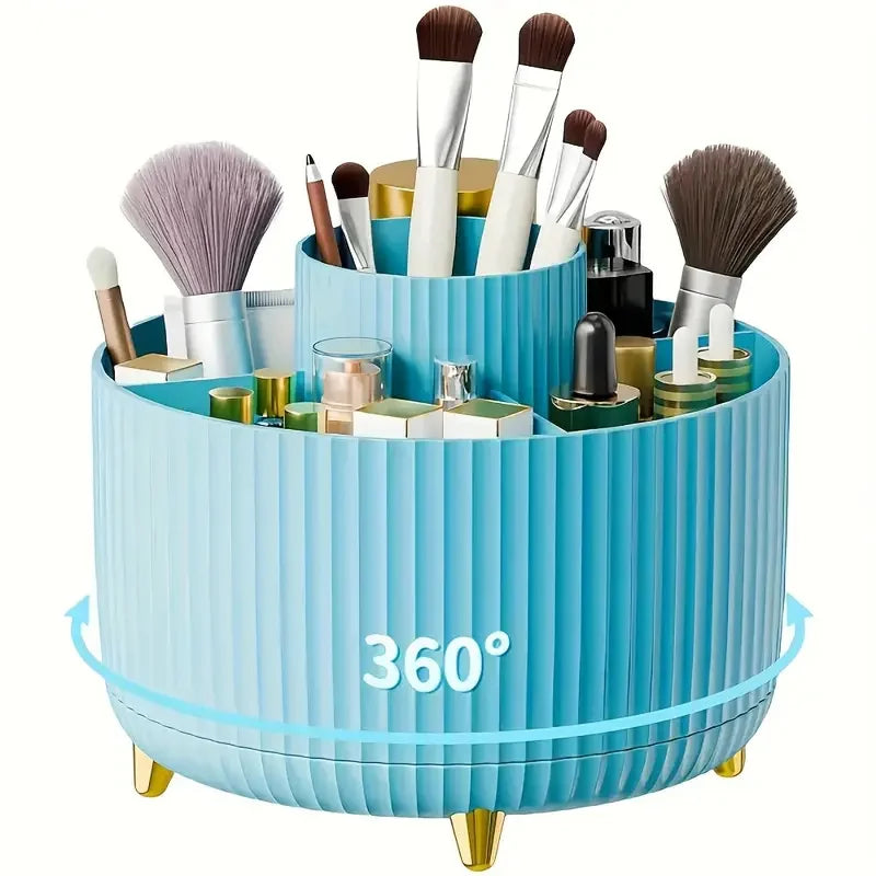 360° Rotating Makeup Brush Holder