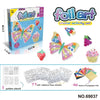 No-Mess Foil Art Kit for Kids – Creative Craft Set with Butterfly & Dessert Designs