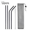 Reusable Stainless Steel Drinking Straws with Cleaning Brush