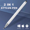 Universal 2-in-1 Stylus Pen for Touch Screens