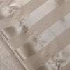 Luxurious Satin Stripe Pillowcase with Envelope Closure