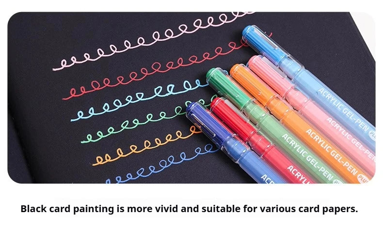 Vibrant Gel Pen Set – Smooth Writing for Art, Notes & Journaling