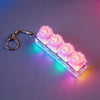 Llavero Teclado LED con Botones Clickables