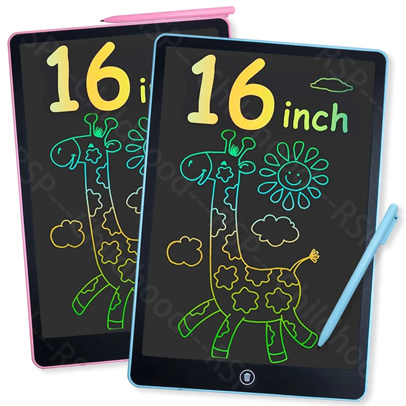 16-Inch Colorful LCD Drawing Tablet for Kids