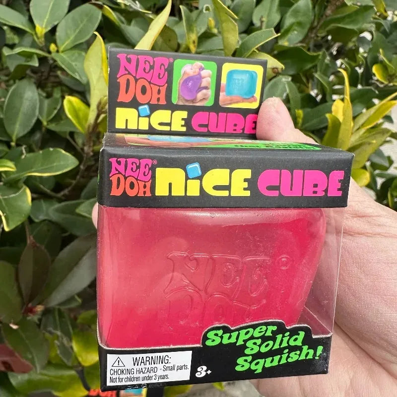 Cube anti-stress à montée lente pour stimulations sensorielles