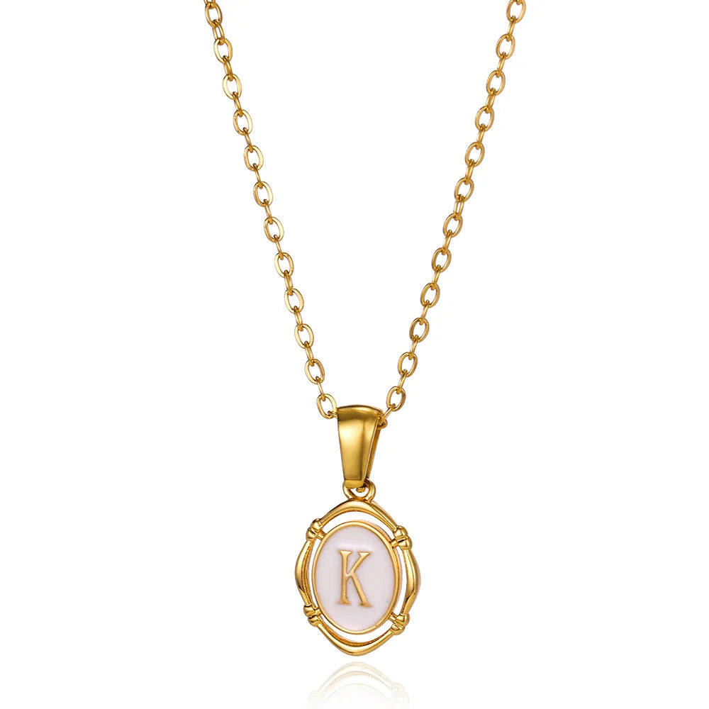 Collier Lettre Initiale Personnalisé