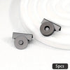 Metal Magnetic Snap Buttons for Sewing & Crafts (5 Pairs)