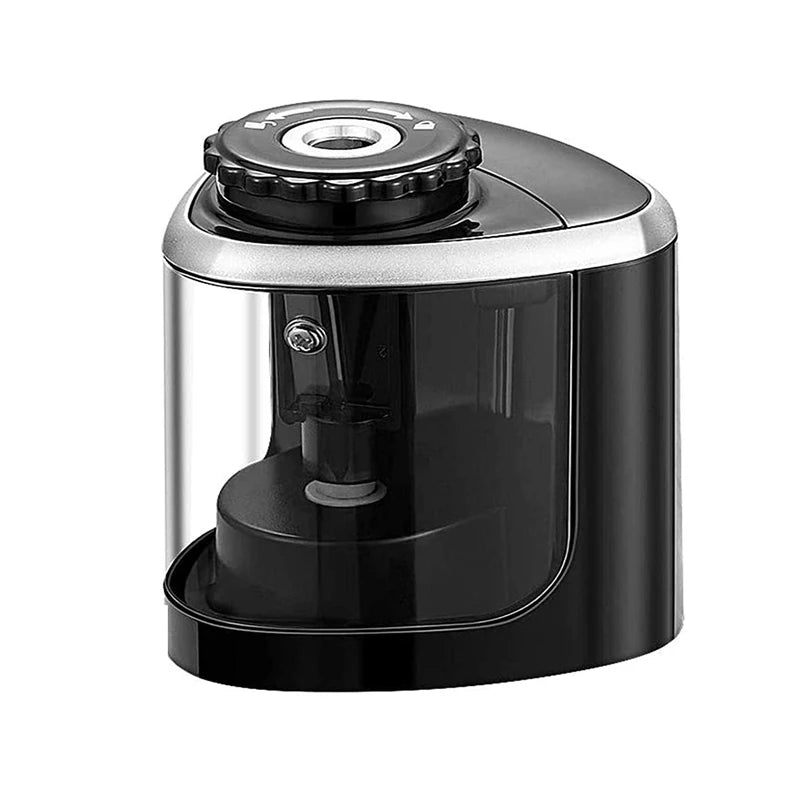 Electric Pencil Sharpener – Battery-Powered, Safe for Kids & Artists