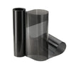 Roll of smoke black headlight and taillight tint film rolled up