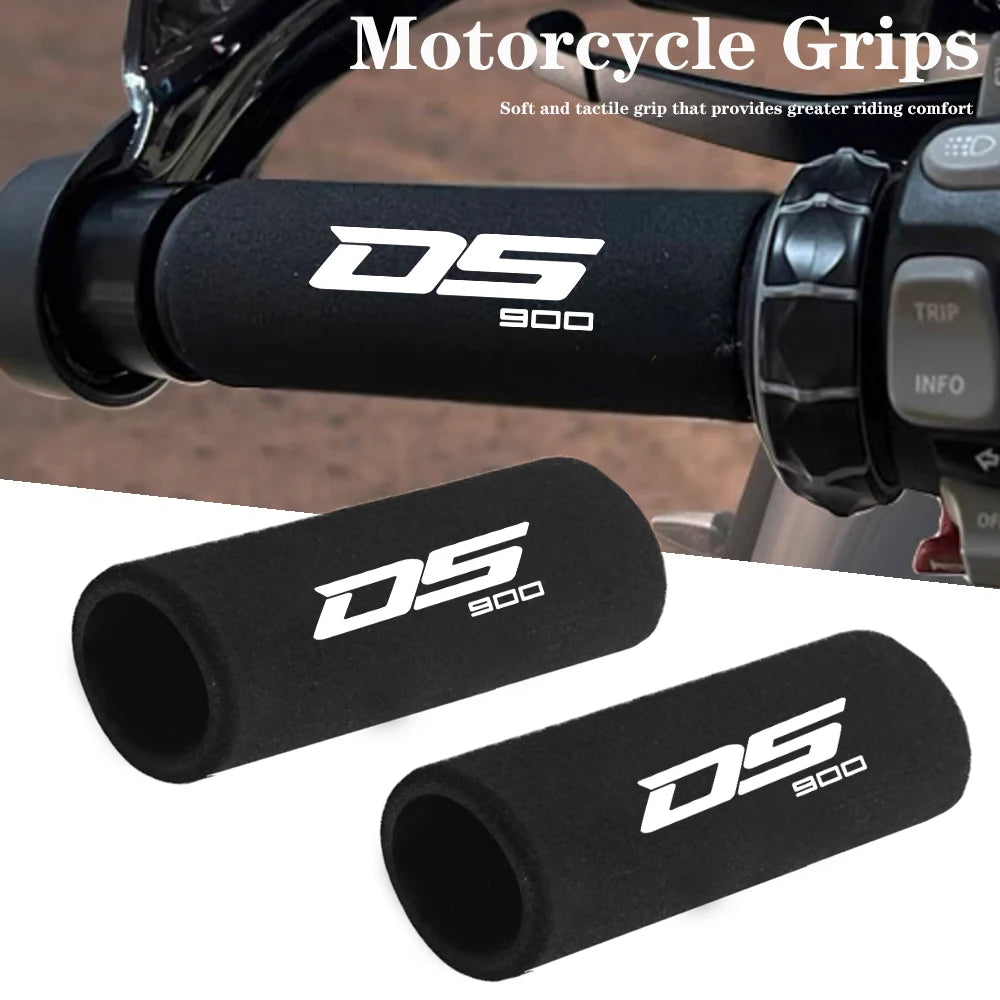 Motorcycle Sponge Handlebar Grip Cover - Anti-Vibration, Non-Slip