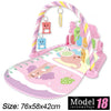 Musical Activity Gym with Kick-and-Play Piano for Babies